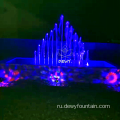 Проект США красочный павлин свинг -фонтан
